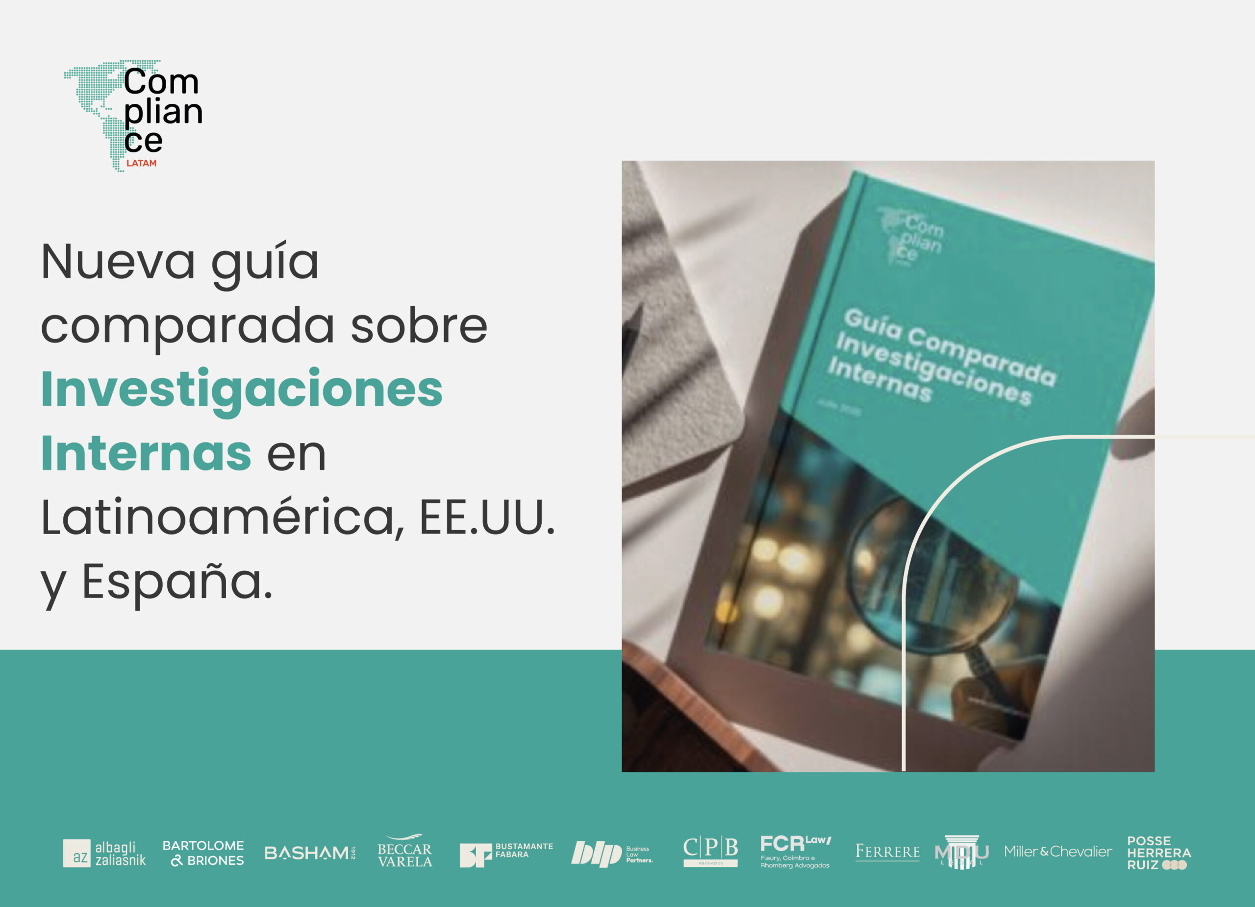 Compliance Latam lanza la Guía Comparada sobre Investigaciones Internas en Latinoamérica, EE.UU. y España