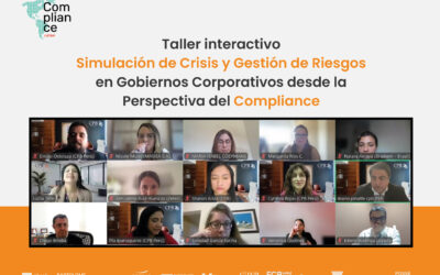Evento | Taller de Simulación de Crisis y Riesgos en los Gobiernos Corporativos desde la perspectiva del Compliance