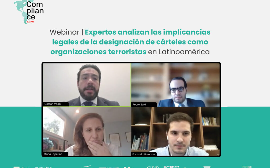 Webinar | Expertos analizan las implicancias legales de la designación de carteles como organizaciones terroristas