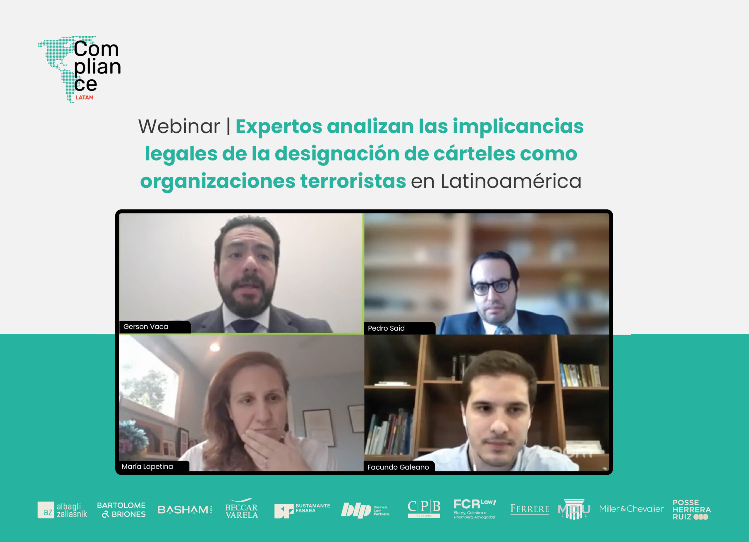 Webinar | Expertos analizan las implicancias legales de la designación de carteles como organizaciones terroristas