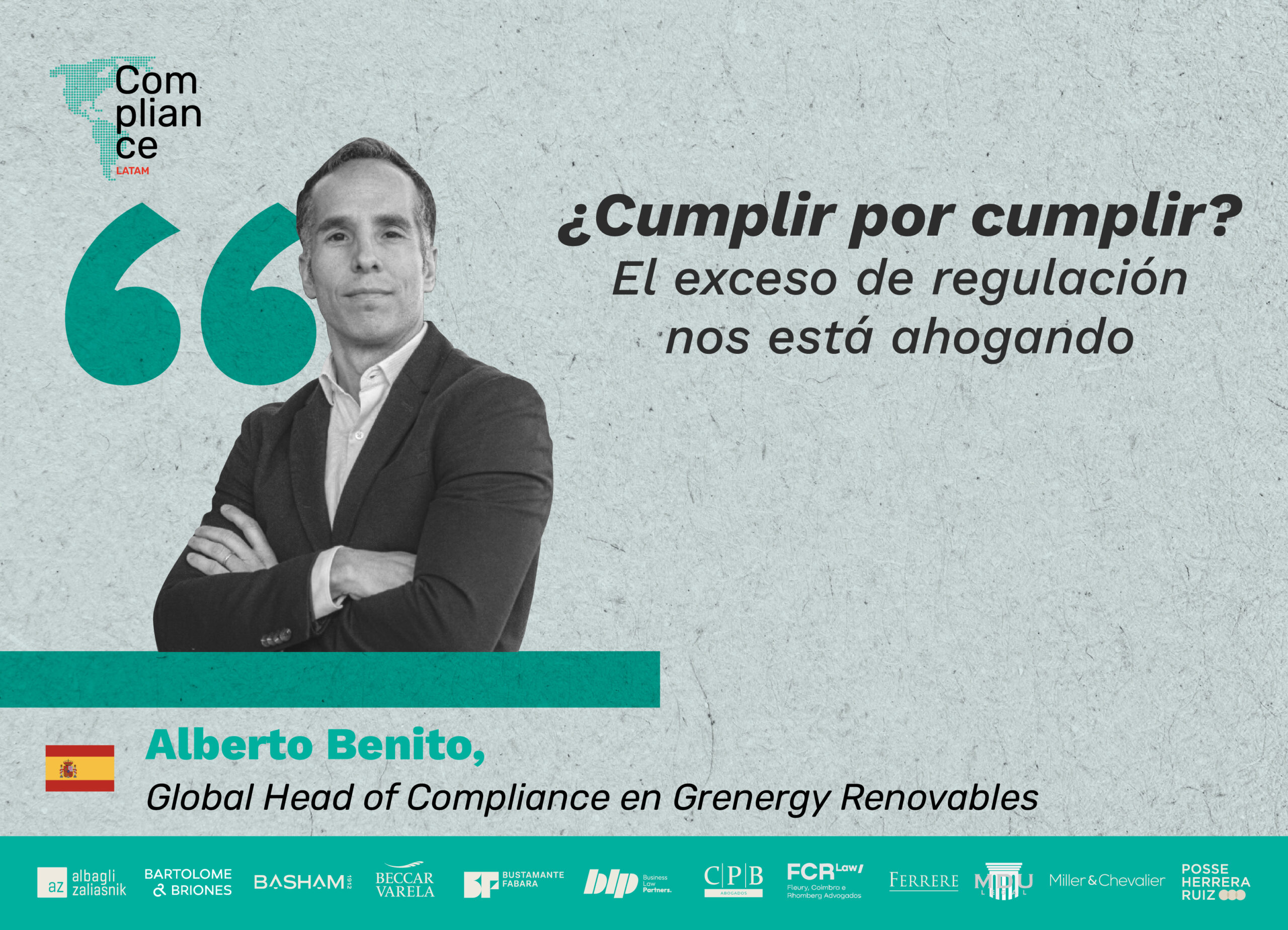 Opinión | ¿Cumplir por cumplir?  El exceso de regulación  nos está ahogando, Alberto Benito