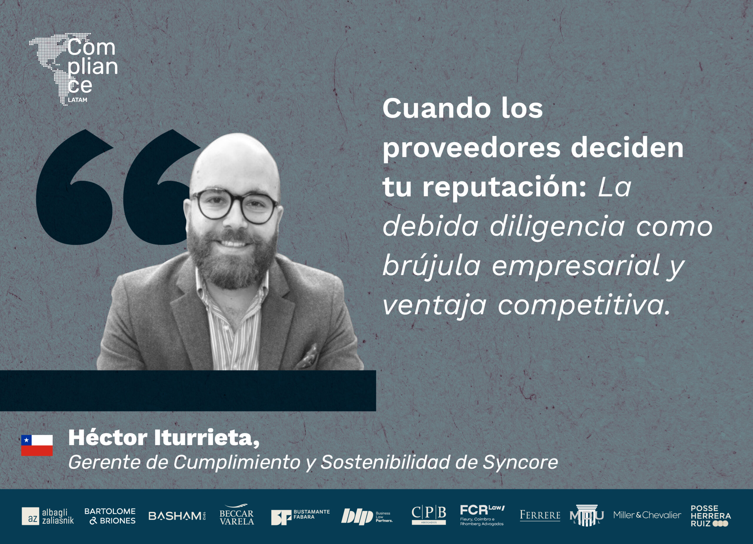 Opinión | Cuando los proovedores deciden tu reputación: La debida diligencia como brújula empresarial y ventaja competitiva.