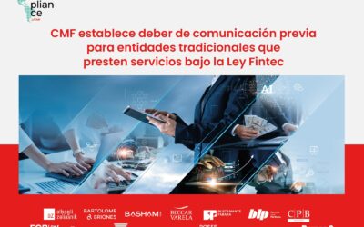 Chile | CMF establece deber de comunicación previa para entidades tradicionales que presten servicios bajo la Ley Fintec