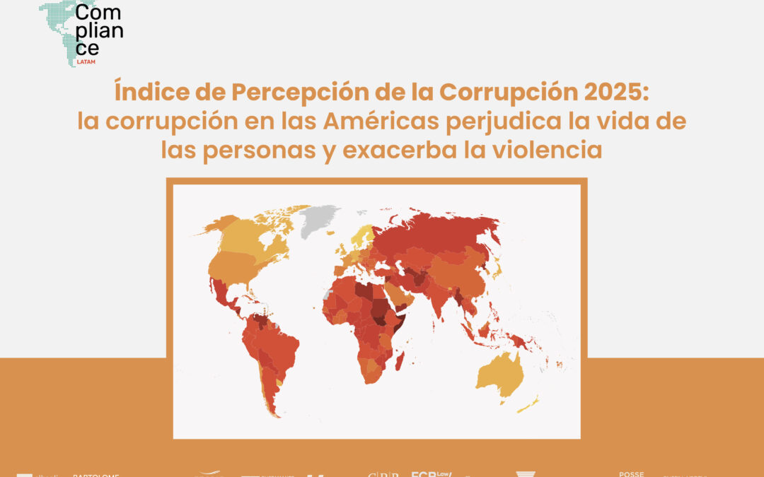 Índice de Percepción de la Corrupción 2025: la corrupción en las Américas perjudica la vida de las personas y exacerba la violencia