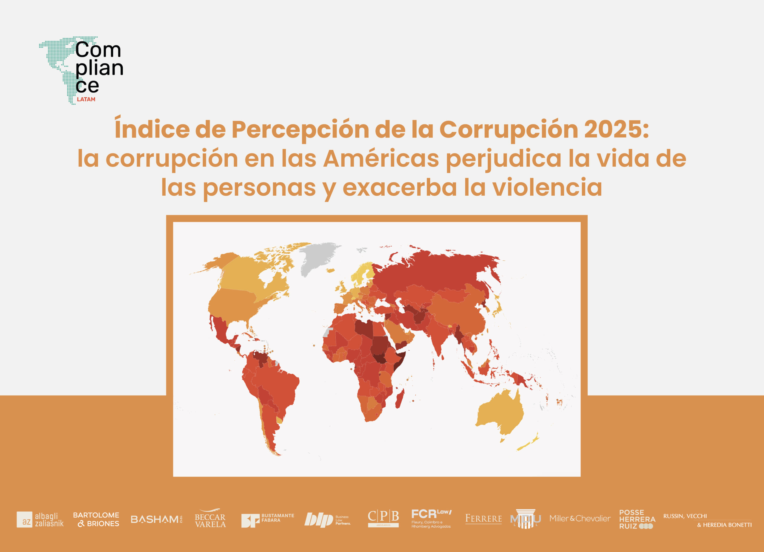 Índice de Percepción de la Corrupción 2025: la corrupción en las Américas perjudica la vida de las personas y exacerba la violencia