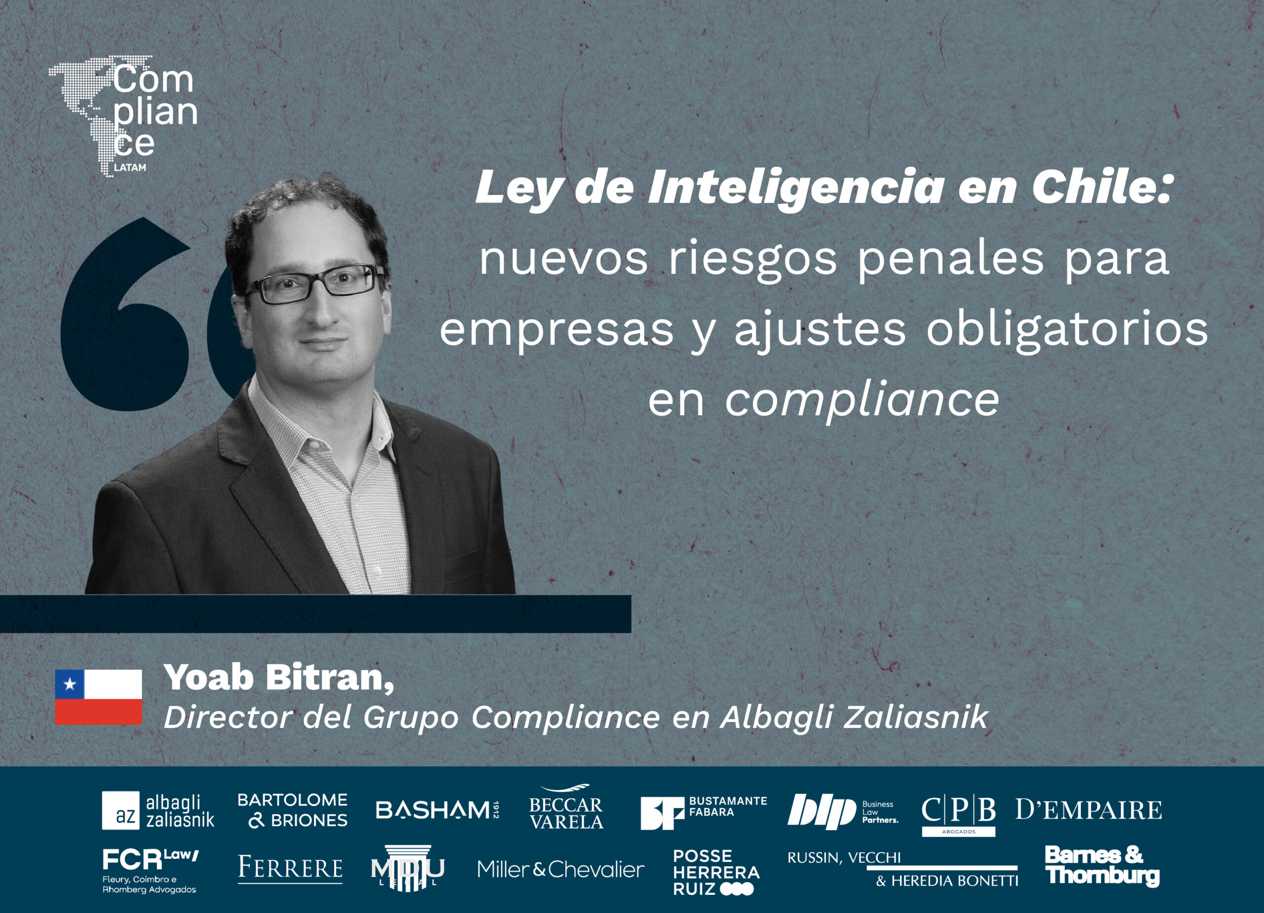 Ley de Inteligencia en Chile: nuevos riesgos penales para empresas y ajustes obligatorios en compliance