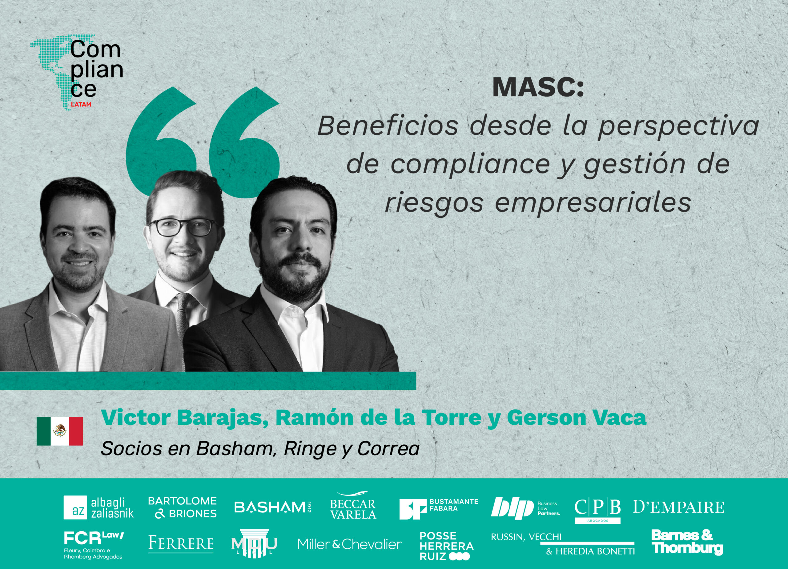 Opinión | Mecanismos Alternativos de Solución de Controversias: beneficios desde la perspectiva de compliance y gestión de riesgos empresariales