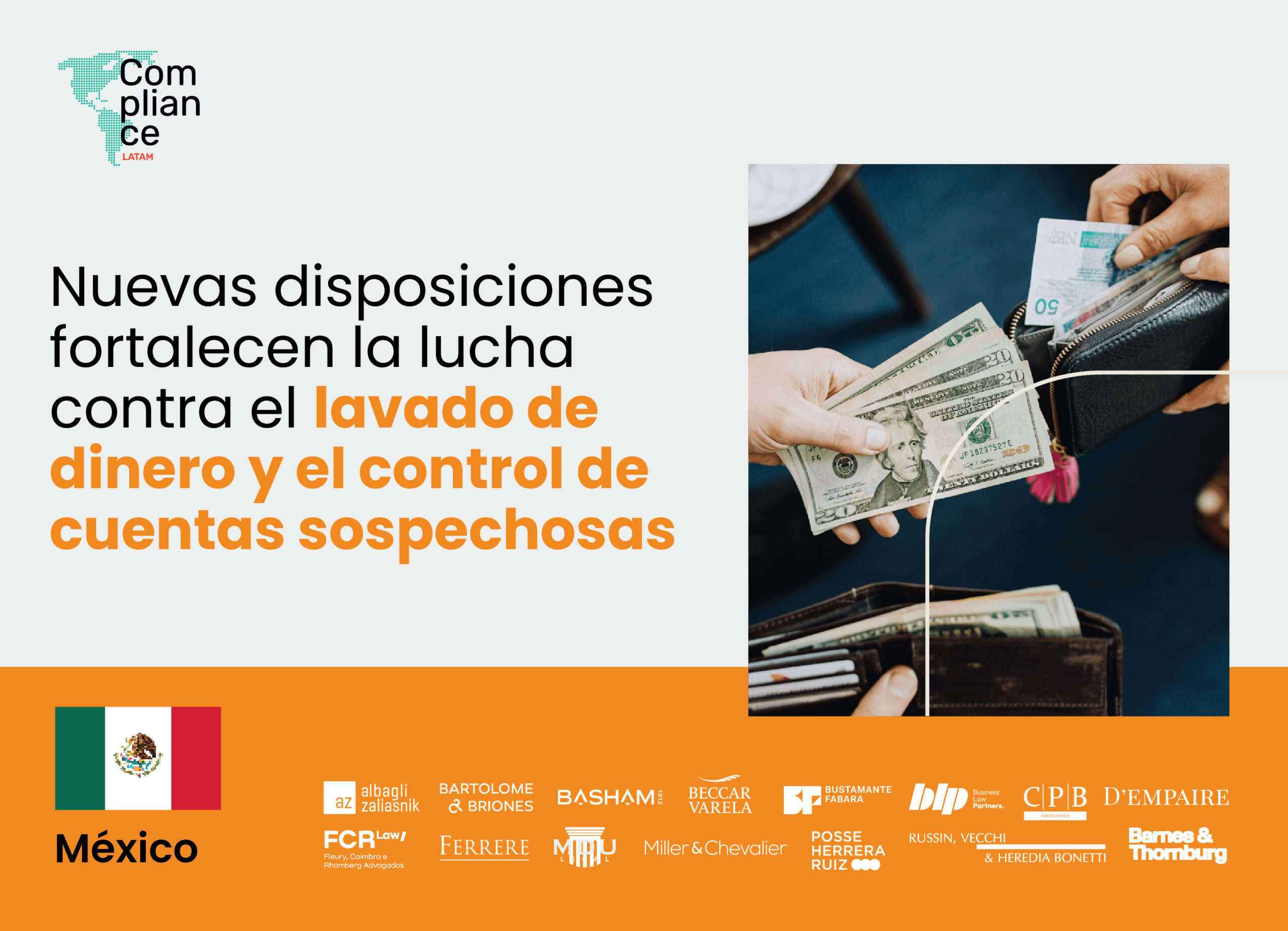 México | Nuevas disposiciones fortalecen la lucha contra el lavado de dinero y el control de cuentas sospechosas