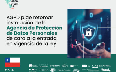Chile | AGPD llama a retomar la instalación de la Agencia de Protección de Datos Personales de cara a la entrada en vigencia de la ley