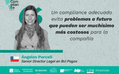 El compliance y la innovadora industria de medios de pago, una conversación con Ángeles Purcell de Bci Pagos
