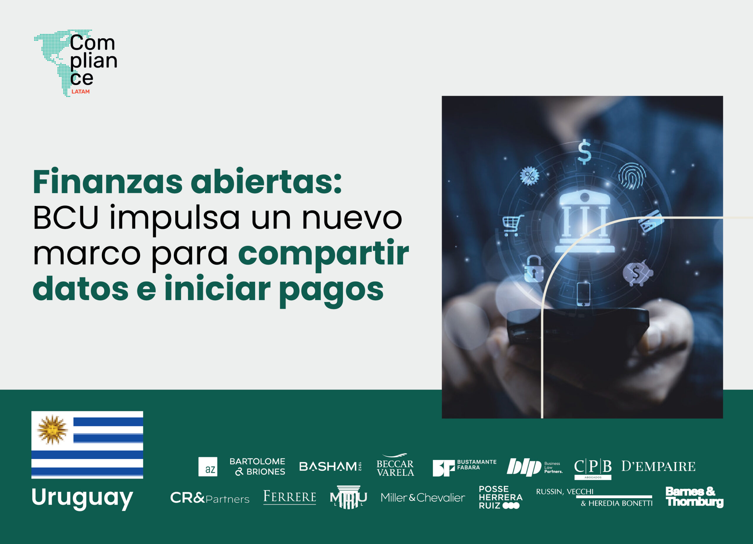 Uruguay | Finanzas abiertas: BCU impulsa un nuevo marco para compartir datos e iniciar pagos