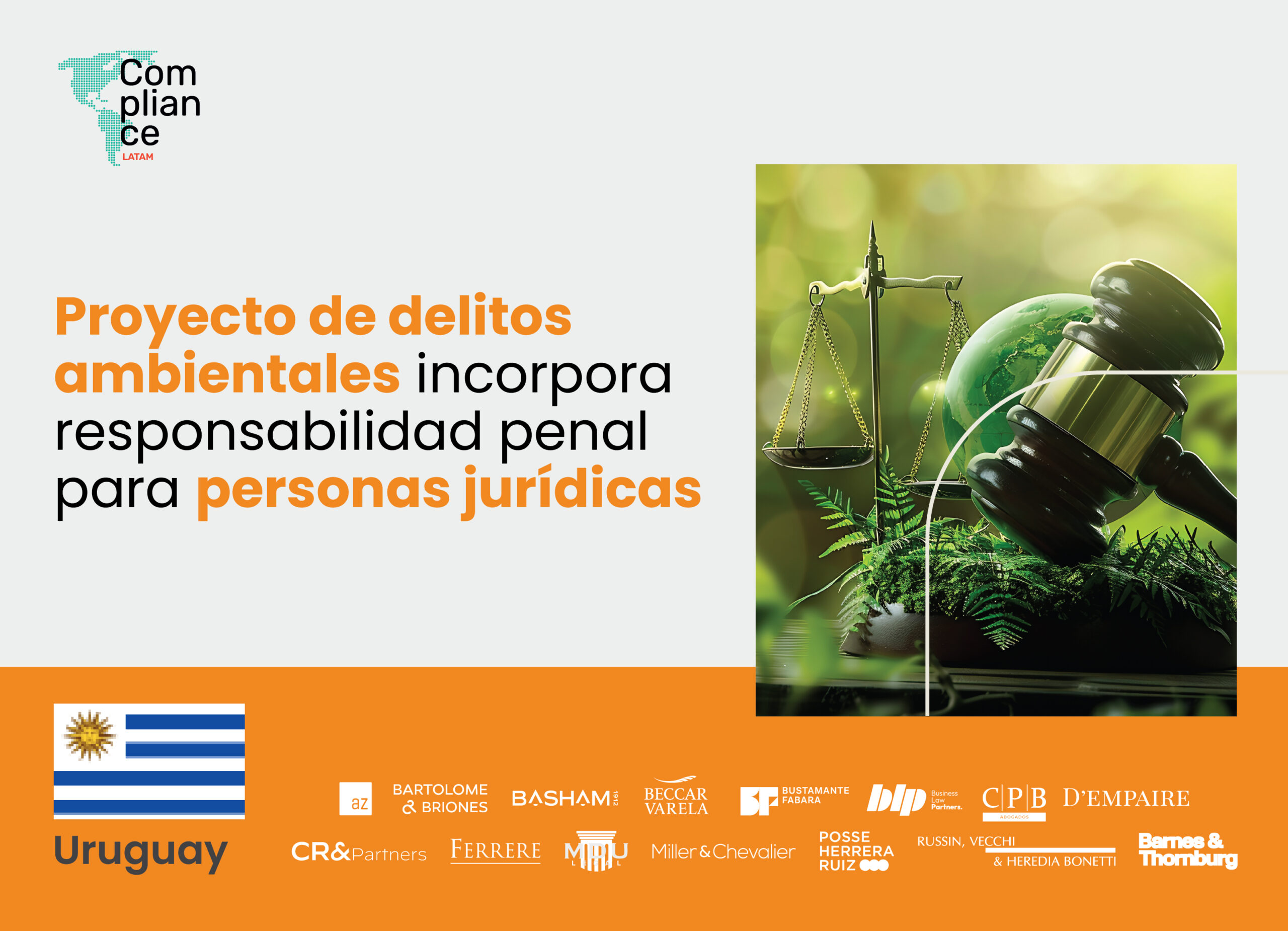 Uruguay | Proyecto de delitos ambientales incorpora responsabilidad penal para personas jurídicas