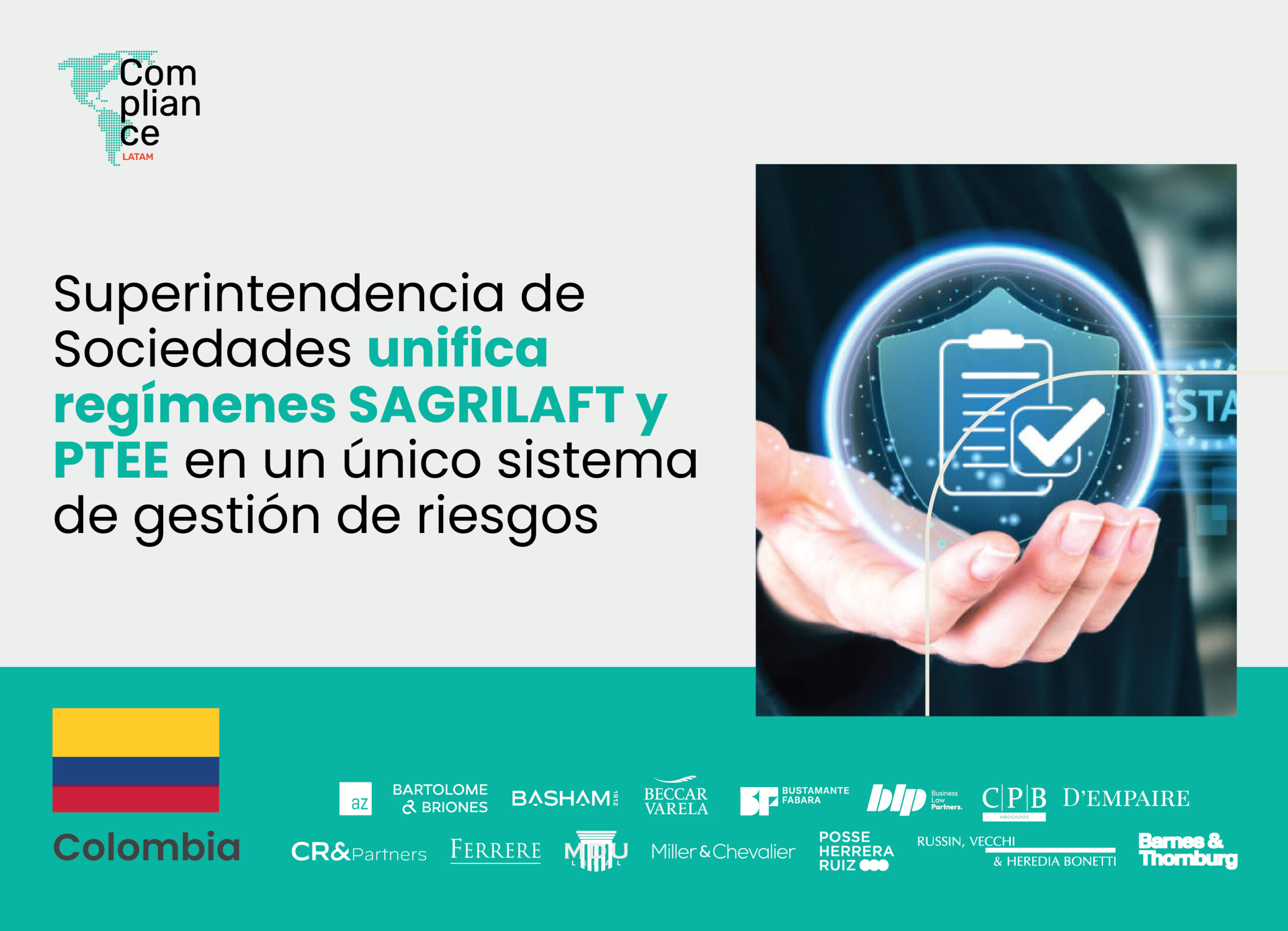 Colombia | Superintendencia de Sociedades unifica regímenes SAGRILAFT y PTEE en un único sistema de gestión de riesgos
