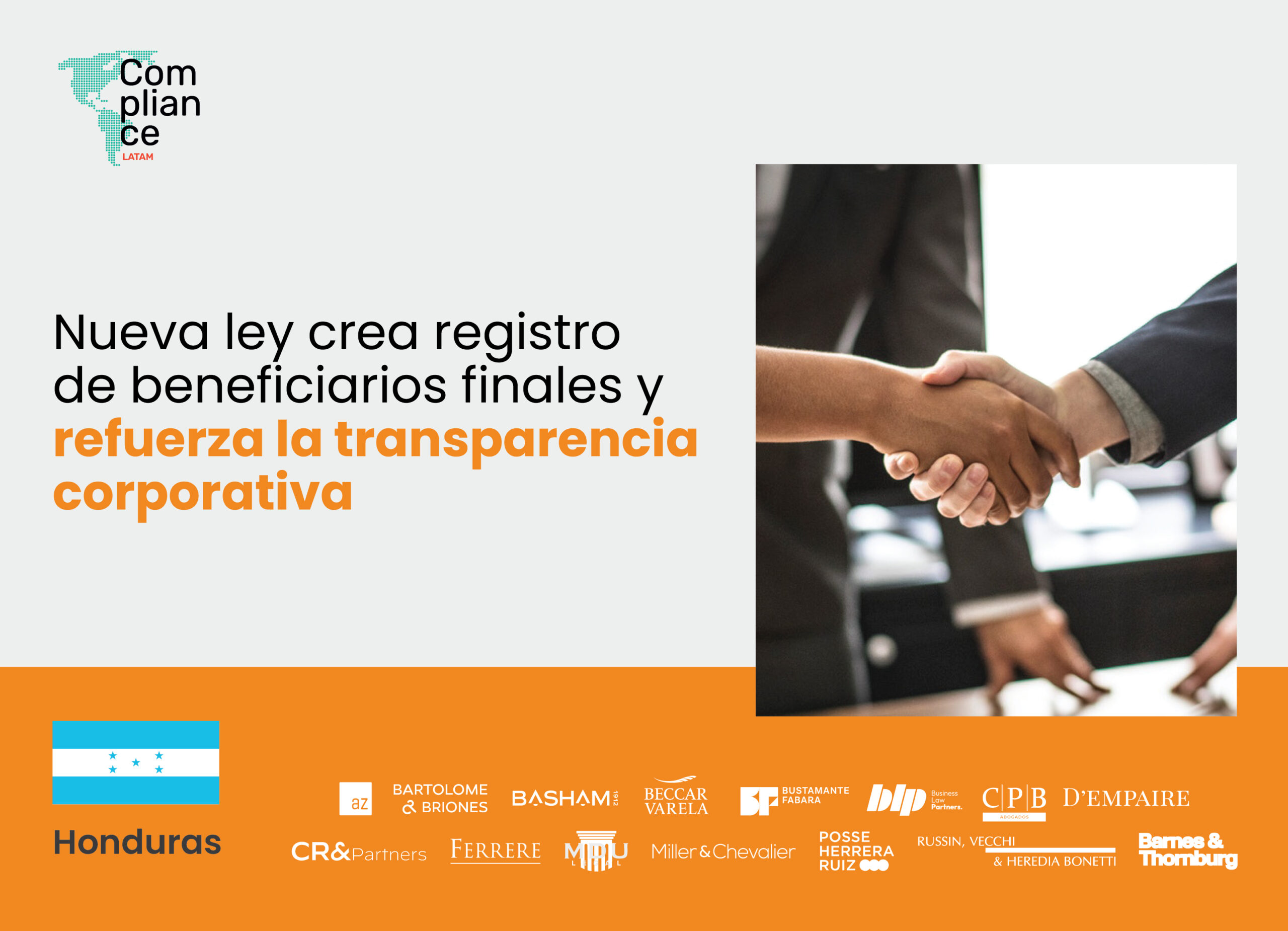 Honduras | Nueva ley crea registro de beneficiarios finales y refuerza la transparencia corporativa