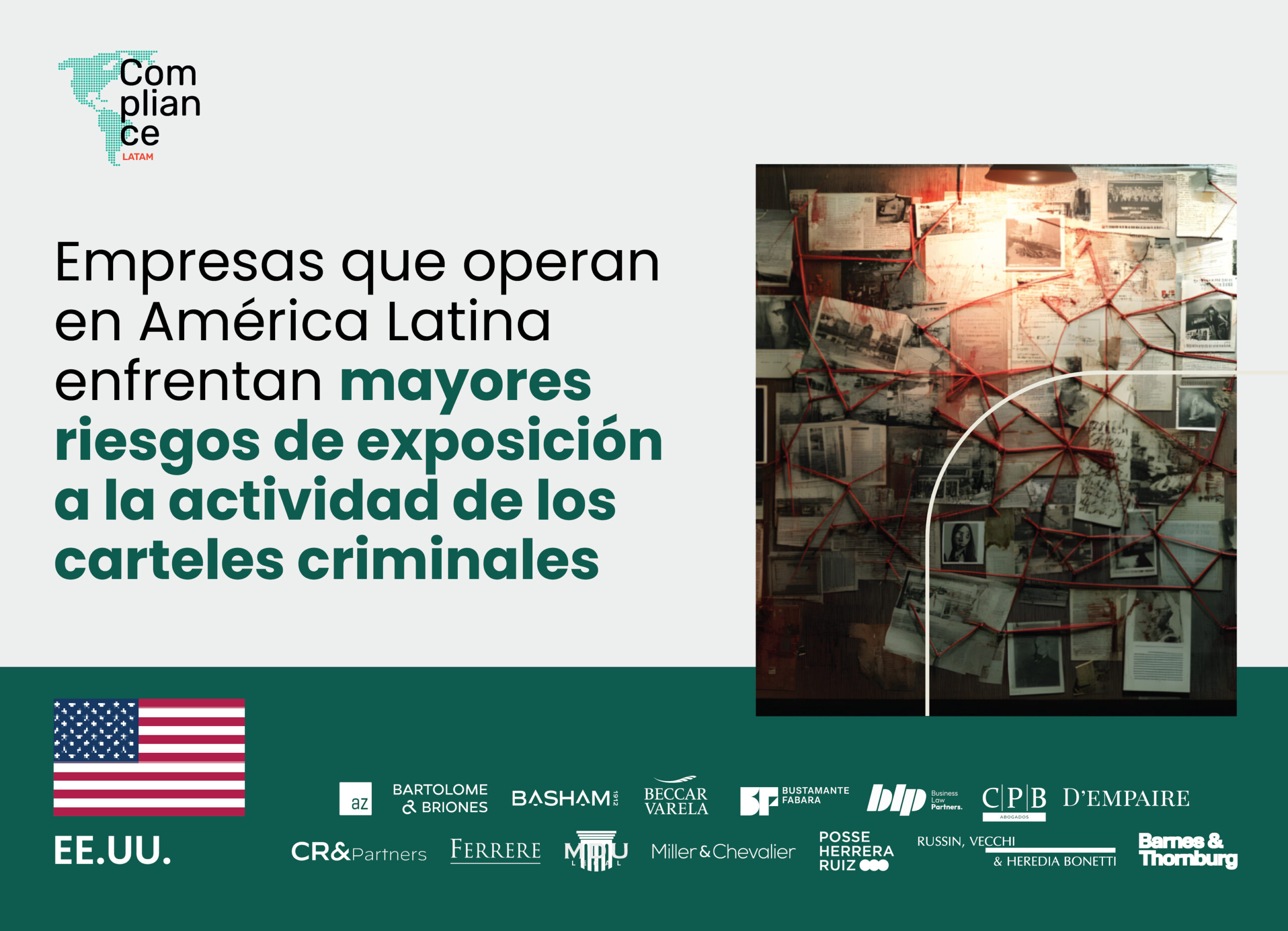 EE.UU. | Nuevo marco de cumplimiento para empresas que operan en América Latina: mayores riesgos de exposición a la actividad de carteles