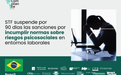 Brasil | STF suspende por 90 días las sanciones por incumplir normas sobre riesgos psicosociales en entornos laborales