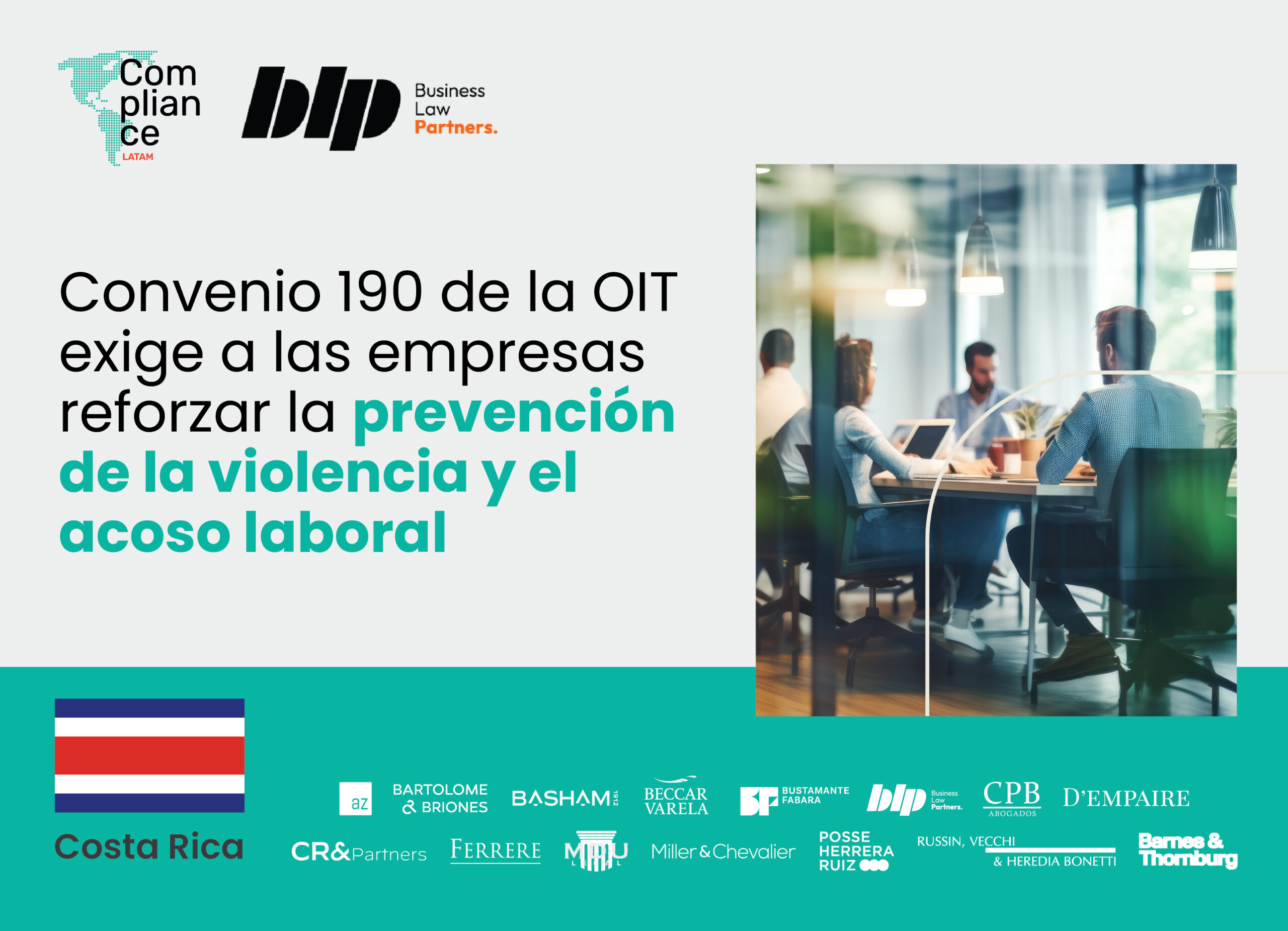 Costa Rica | Convenio 190 de la OIT exige a las empresas reforzar la prevención de la violencia y el acoso laboral