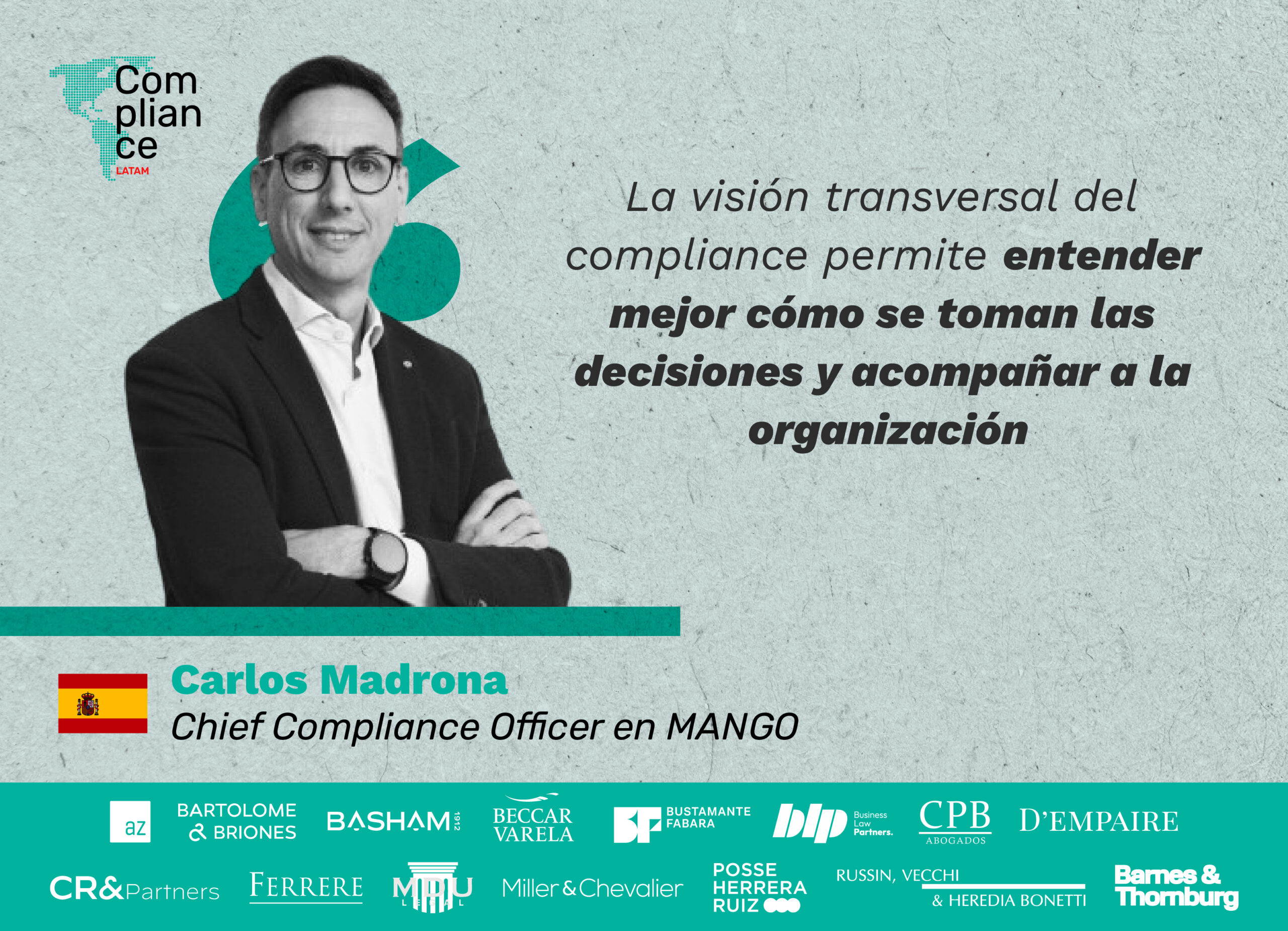 Compliance en el retail global: personas, tecnología y gestión de riesgos, una conversación con Carlos Madrona de MANGO