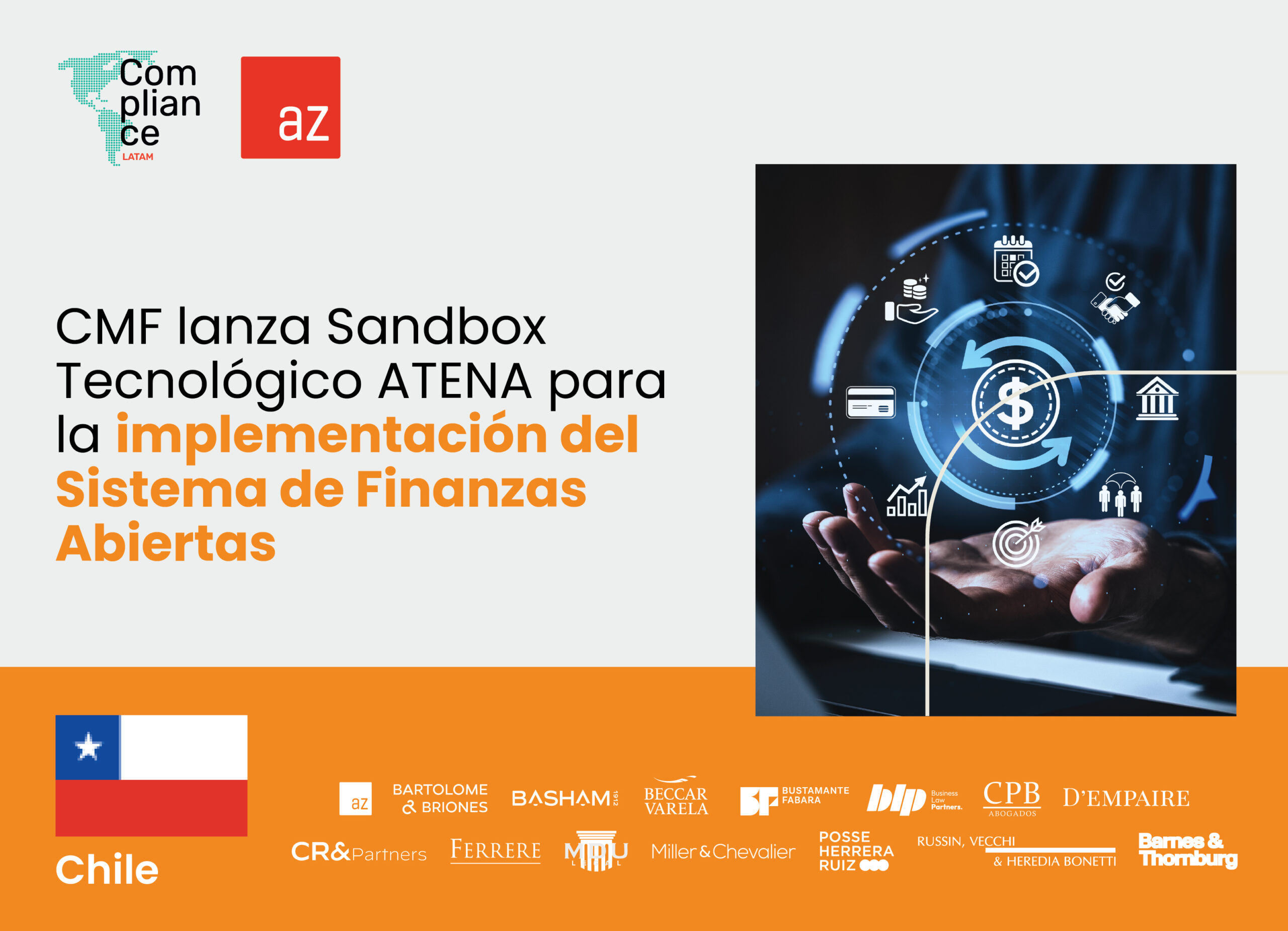 Chile | CMF lanza Sandbox Tecnológico ATENA para la implementación del Sistema de Finanzas Abiertas