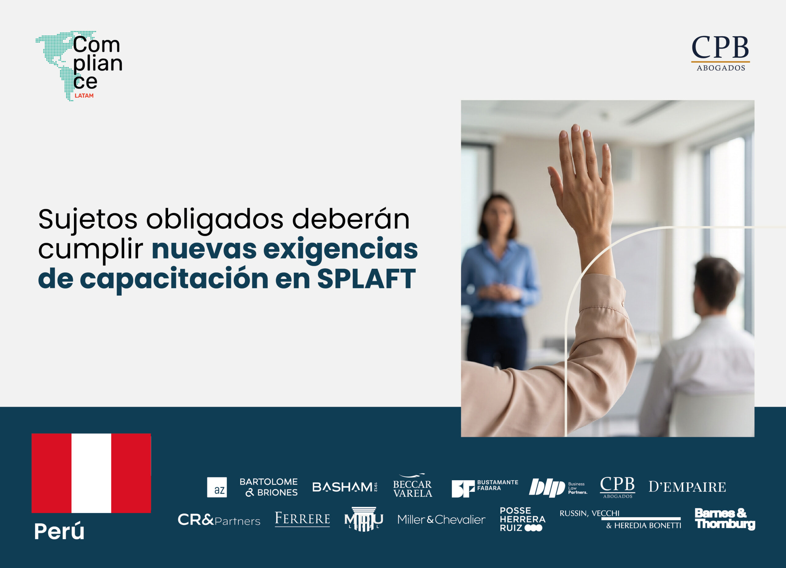 Perú | Sujetos obligados deberán cumplir nuevas exigencias de capacitación en SPLAFT