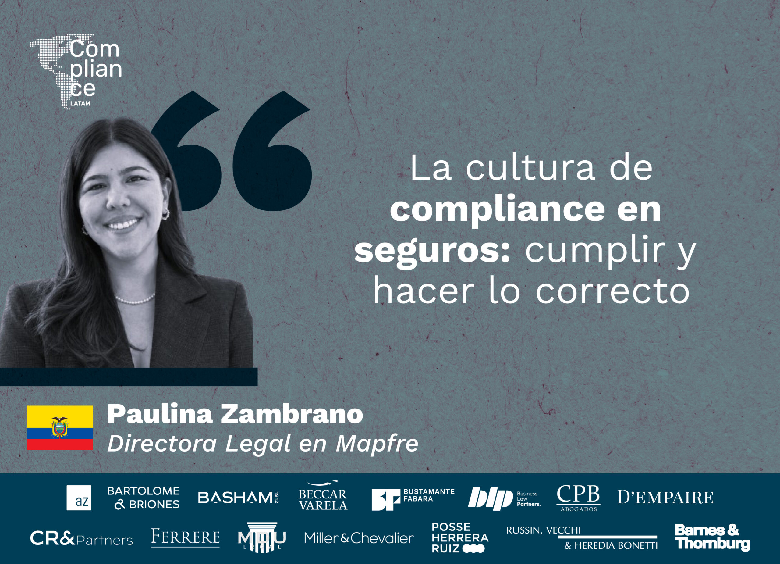Opinión | La cultura de compliance en seguros: cumplir y hacer lo correcto