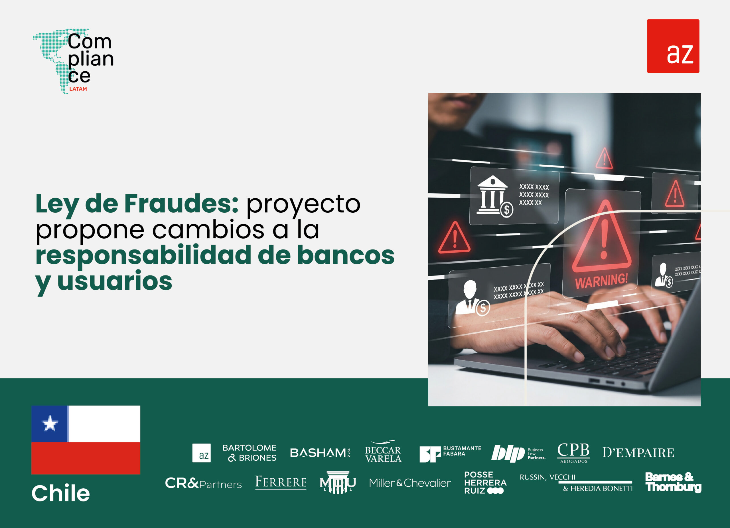 Chile | Ley de Fraudes: proyecto propone cambios a la responsabilidad de bancos y usuarios
